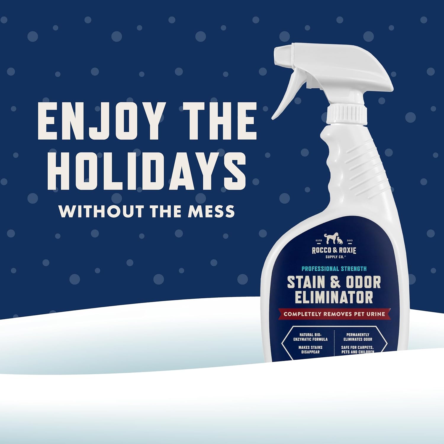 Rocco & Roxie Supply Co. Stain & Odor Eliminator for Strong Odor - Image 2