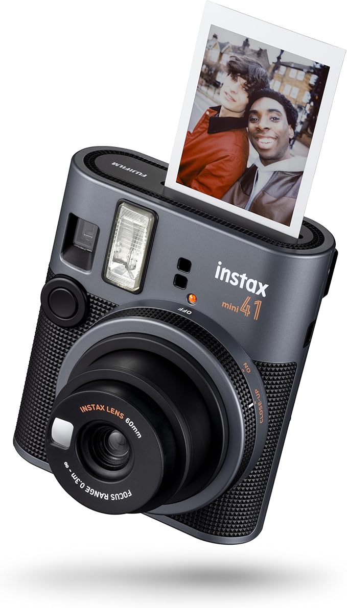 INSTAX mini 41 instant camera, simple operation with Auto Exposure