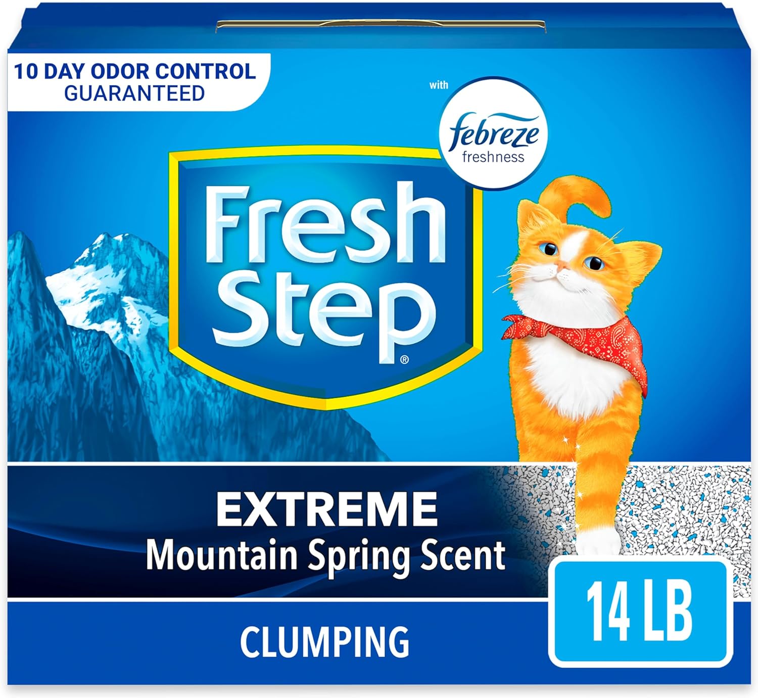 Fresh Step Extreme Clumping Litter With Febreze Freshness